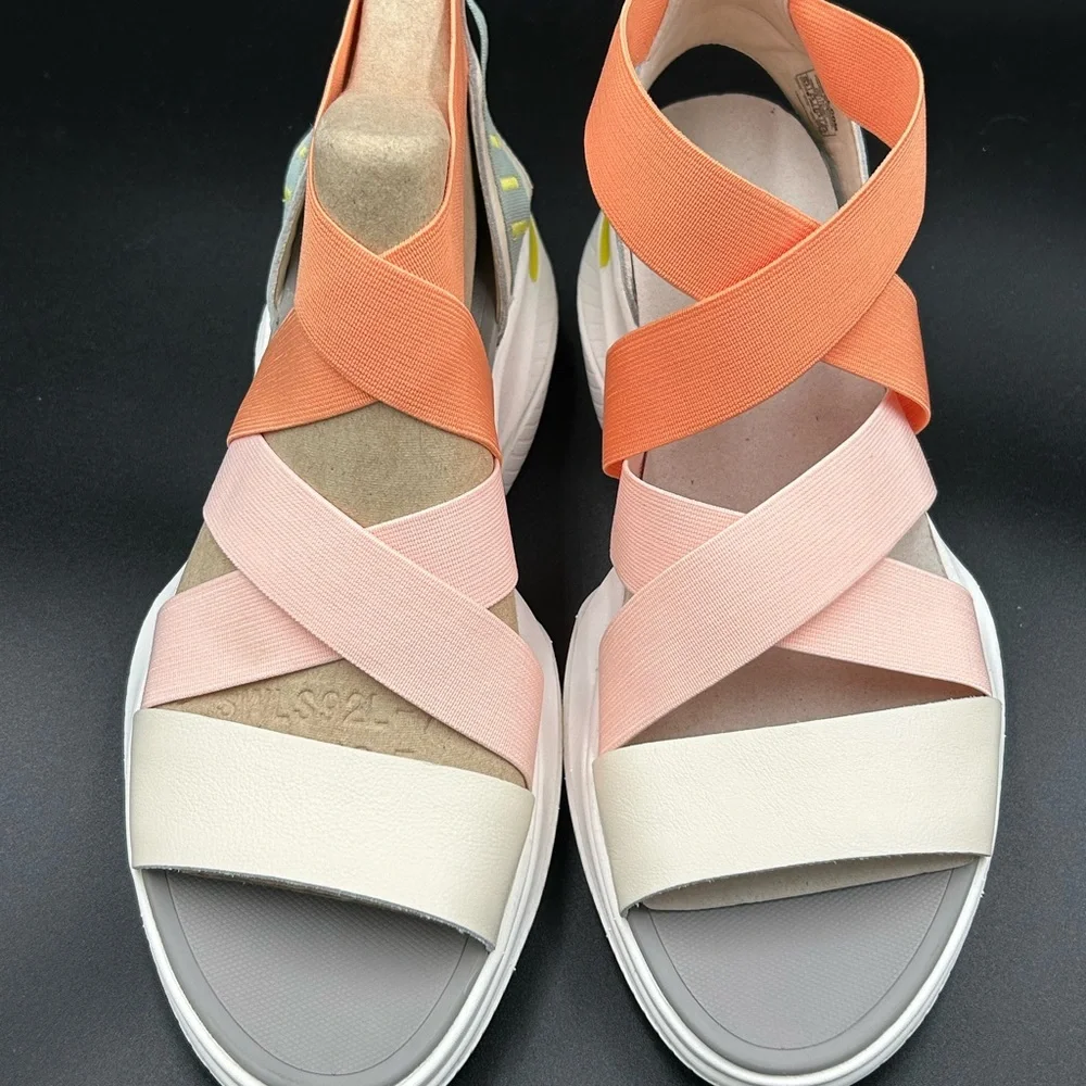 New Sorel Platform Sandals Sz 10.5 Strappy Walking  Comfortable‎ Support Outdoor